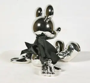 Marcel Wanders - Sitting Mickey in chroom zilver kopen? Bied vanaf 165!