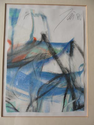 JAS - Clowny-krijt, meerkleurig krijt, abstract. kopen? Bied vanaf 70!