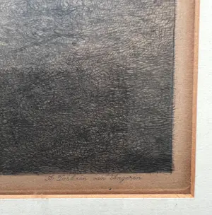 Antoon Derkzen van Angeren - Barken bij avond of Barken in de mist kopen? Bied vanaf 80!