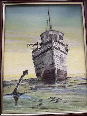 Niet of onleesbaar gesigneerd - Boot in de zee kopen? Bied vanaf 1!