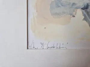 Ron Gennisse - Grote abstract-expressionistische Litho "bedekking" - zeer kleine oplage (6) kopen? Bied vanaf 37!