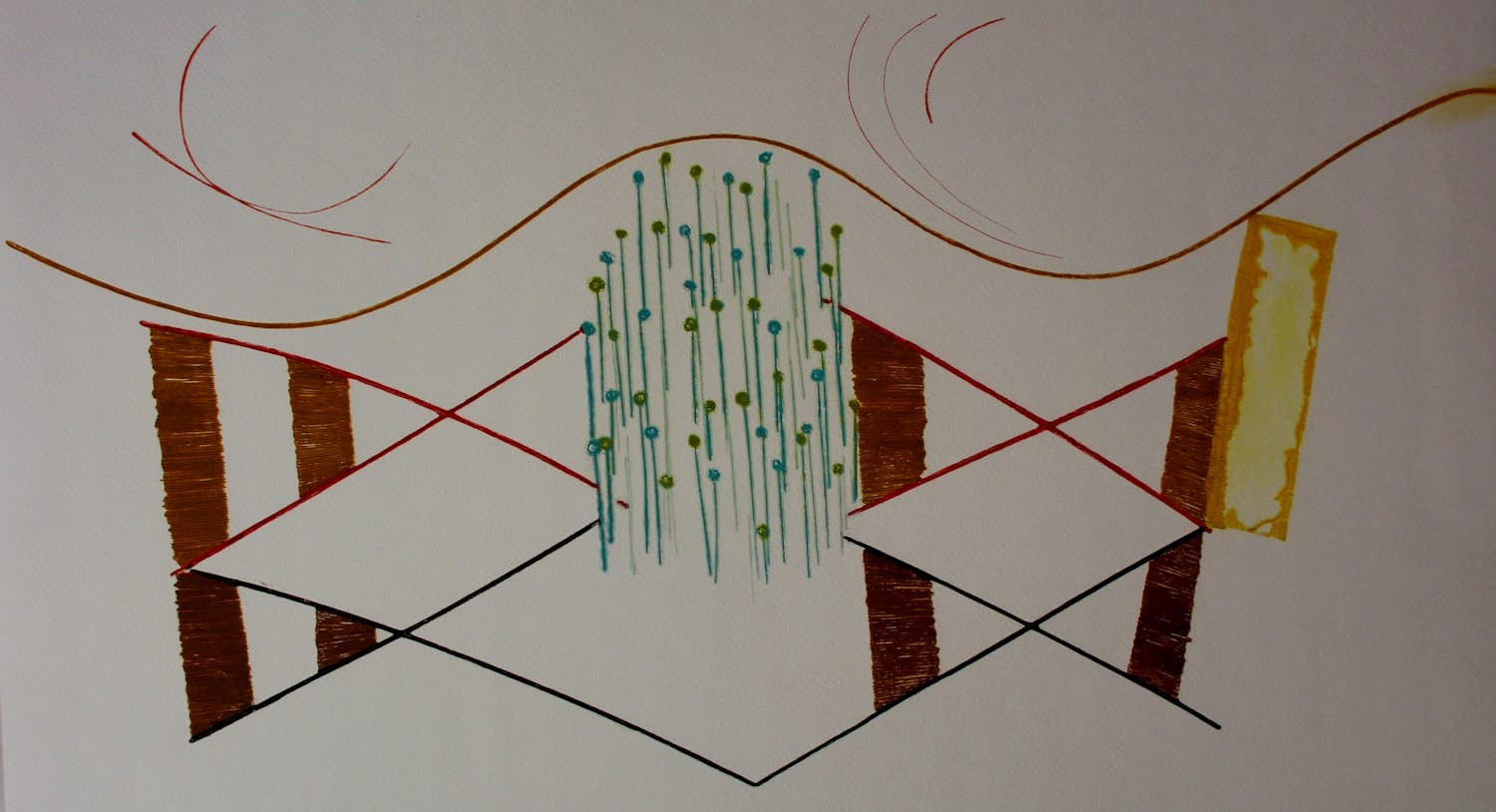 Arnold van Griensven - Ets: Vliegles op het strand - 1989 kopen? Bied vanaf 59!