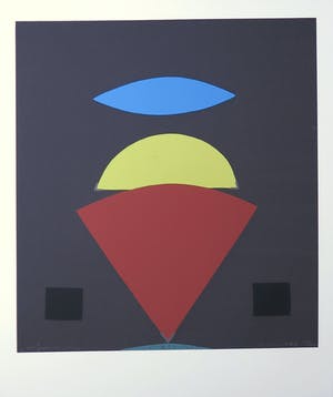 Doris Groeneveld - Zeefdruk, Zonder titel kopen? Bied vanaf 1!