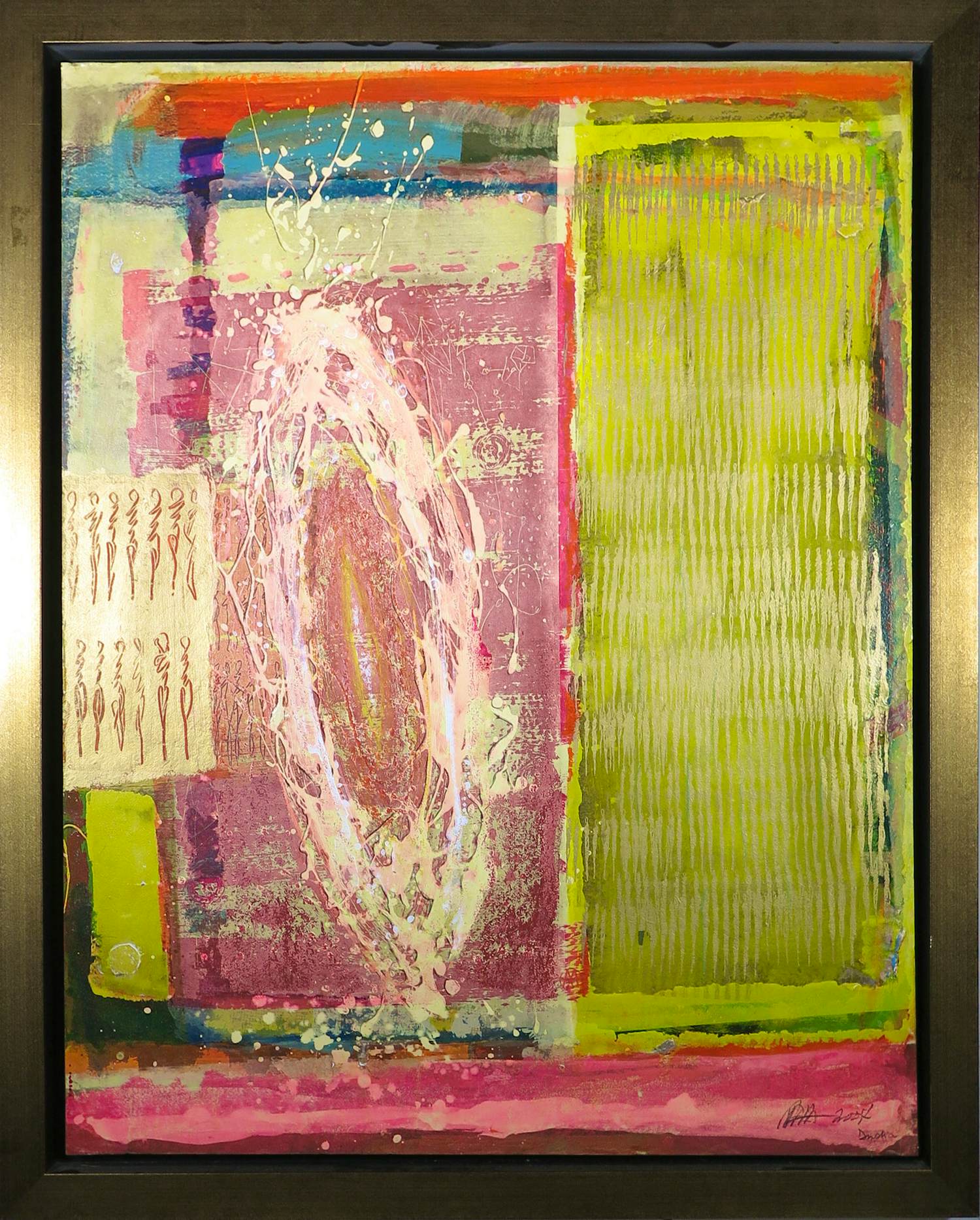 Ad Arma - Handbewerkte zeefdruk op board, Uit de serie 'India' nr. 18 kopen? Bied vanaf 70!