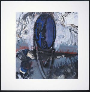 Niet of onleesbaar gesigneerd - Gemengde techniek op papier, Zonder titel kopen? Bied vanaf 1!