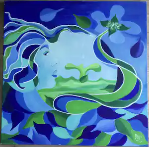 Maartje Wijngaarden - z.t. | surrealistische voorstelling vendu pour 65€ !