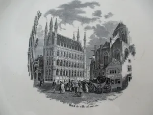 Villeroy en Boch - 3 borden Boch Freres - La Louviere kopen? Bied vanaf 50!