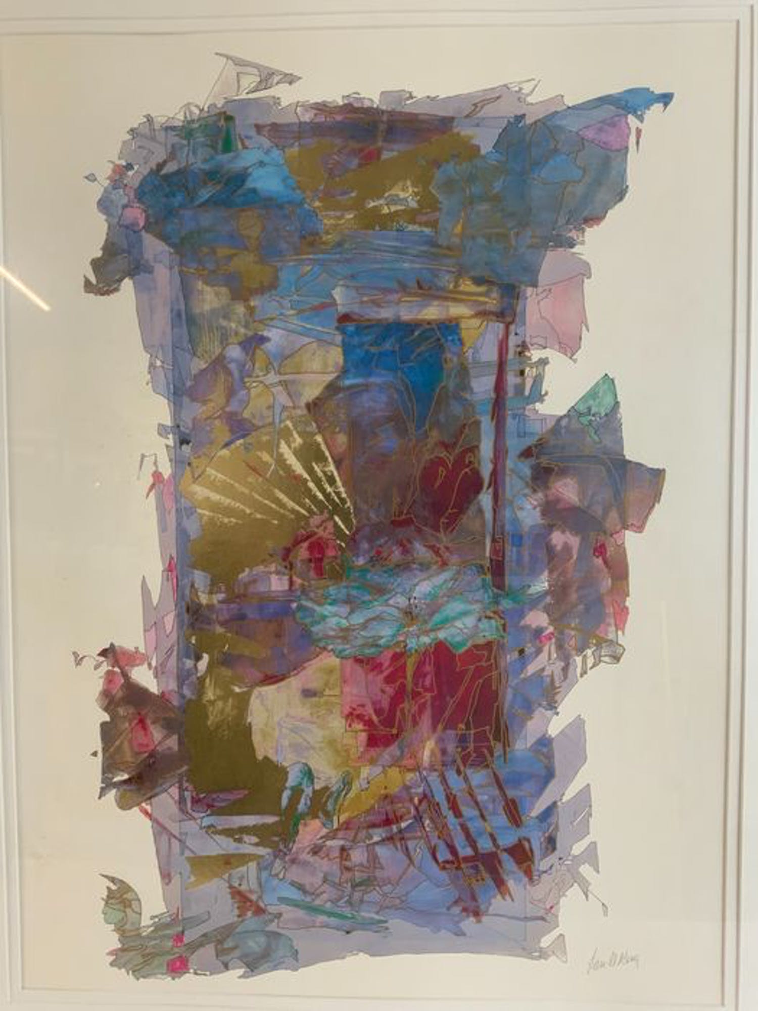Ian W. King - Abstract sold! View the auction result