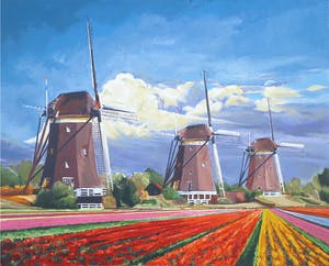 Toon Kuijpers - Zeefdruk, Holland kopen? Bied vanaf 20!
