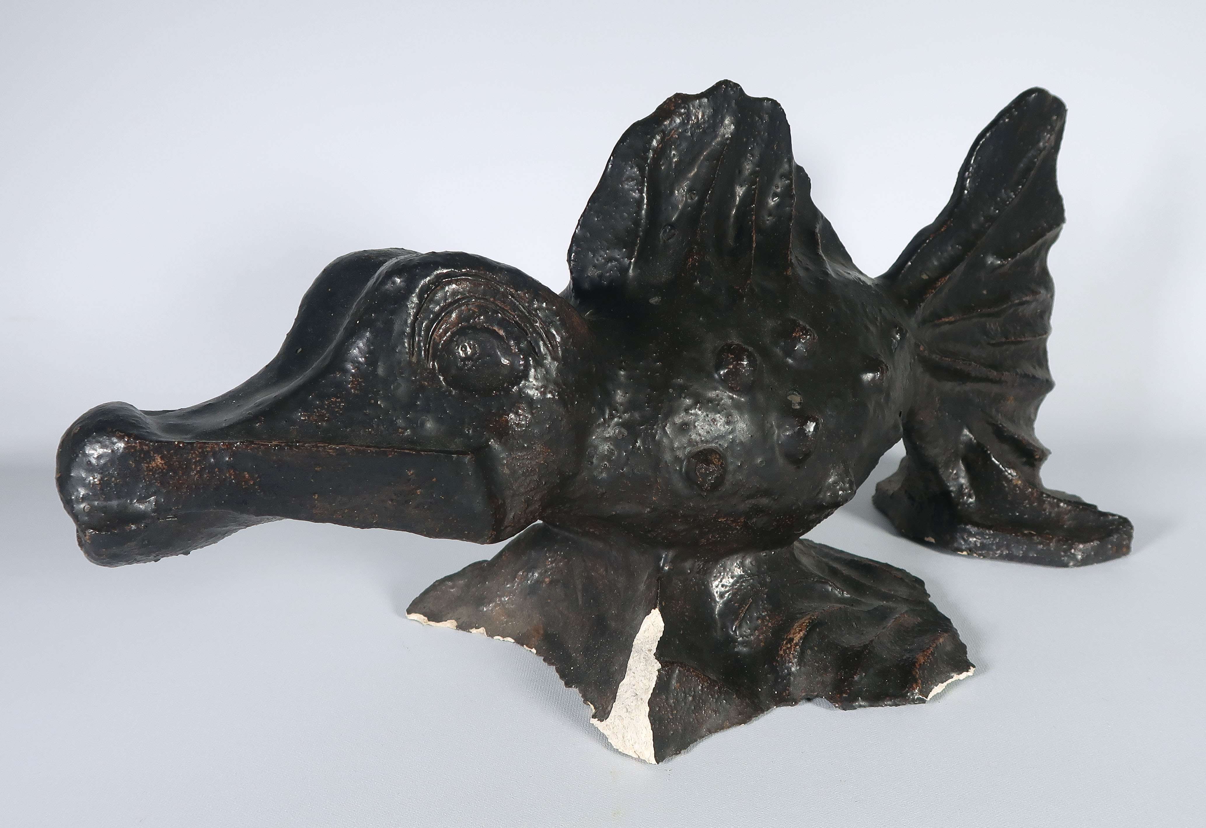 Toon Gielen - Beschilderd en geglazuurd keramiek, Vis kopen? Bied vanaf 1!