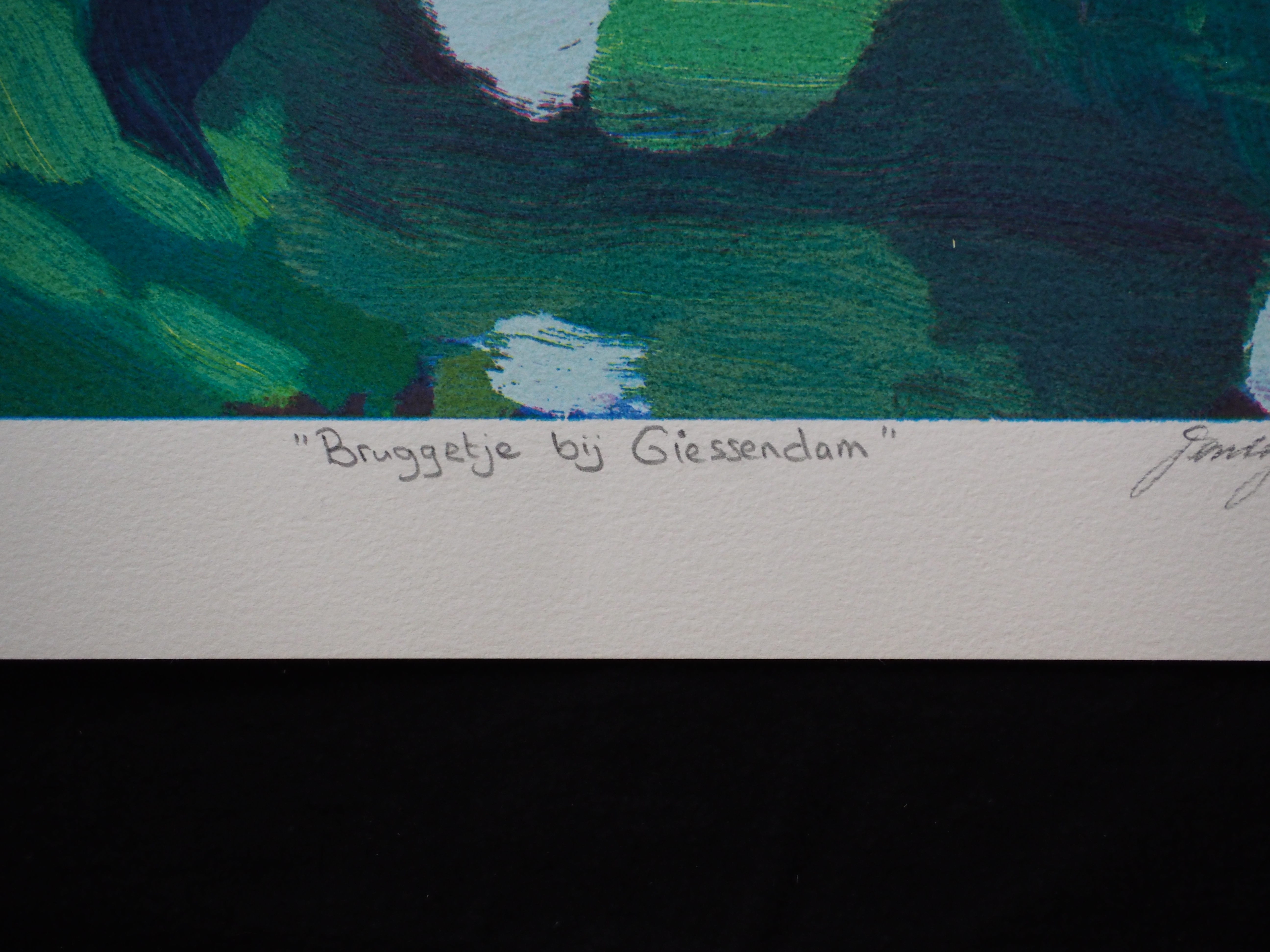 Jentsje Popma - Bruggetje bij Giessendam kopen? Bied vanaf 50!