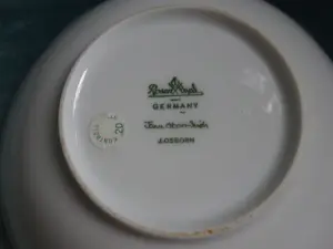 Rosenthal - Jane Osborne Smith: zeldzaam gesigneerd schaaltje, voor collecteurs kopen? Bied vanaf 125!