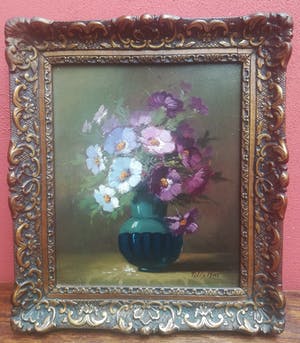 Tilly Moes - Drieluik bloemen in vaas kopen? Bied vanaf 100!