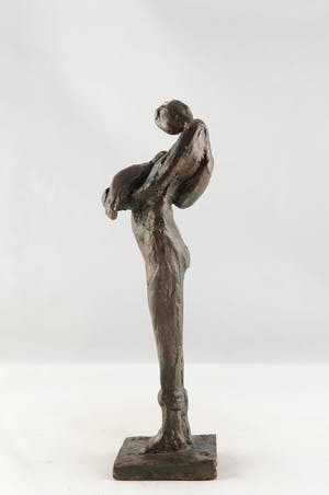 Anita Franken - Bronzen beeld, De Wadloopster kopen? Bied vanaf 150!