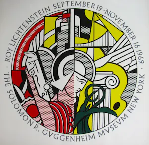Roy Lichtenstein - SOLOMON GUGGENHEIM MUSEUM NEW YORK kopen? Bied vanaf 500!