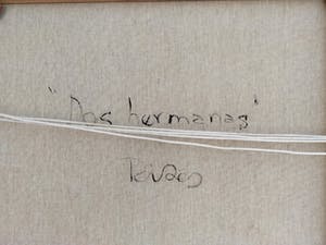 Niet of onleesbaar gesigneerd - Dos Hermanas ( Twee Gezusters) kopen? Bied vanaf 1!