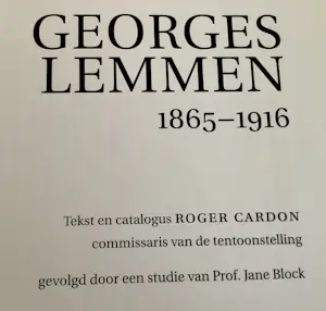 Georges Lemmen - Georges Limmen, 1865 - 1916 kopen? Bied vanaf 45!