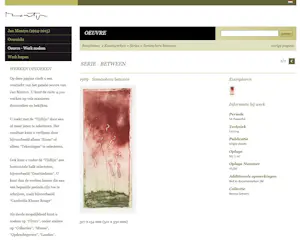 Jan Montyn - Somewhere, between, aquatint ets (uniek HC exemplaar) kopen? Bied vanaf 75!