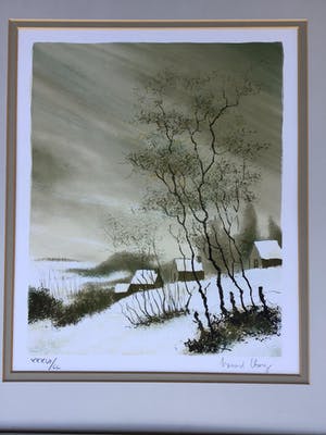 Bernard Charoy - sneeuw landschap kopen? Bied vanaf 35!