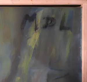 Miep de Leeuwe - Olieverf op doek, Rog - Ingelijst (Groot) kopen? Bied vanaf 1!