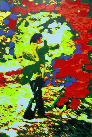 Karel Appel - Wednesday, zeefdruk (groot) verkocht voor € 300!