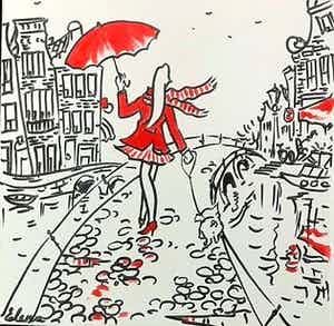 Elena Polyakova - Wandeling in Amsterdam verkocht voor € 45!