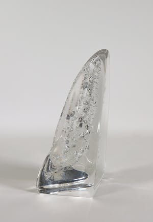 Ireneusz Kizinski - Glazen object met ingesloten luchtbelletjes kopen? Bied vanaf 150!