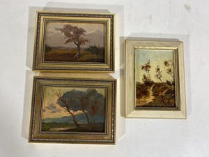 Jan Kagie (sr.) - Landschappen 3x kopen? Bied vanaf 10!