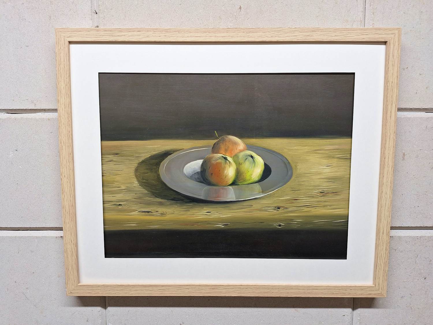 Henk Poeder - Stilleven met Appels op een Fruit Schaal kopen? Bied vanaf 145!