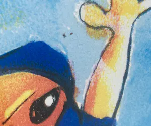 Ad Verstijnen - Zeefdruk, VW Bus - Ingelijst kopen? Bied vanaf 50!