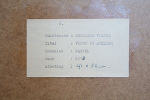 Gerbrand Volger - Vrouw in Atelier kopen? Bied vanaf 55!