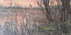 Joseph van de Wall Perne - zonsondergang met knotwilgen kopen? Bied vanaf 25!