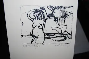 Ma Hui - 1x boekwerk met 10 litho's, oplage 20 & 1x boekwerk Dancing in 3D kopen? Bied vanaf 45!