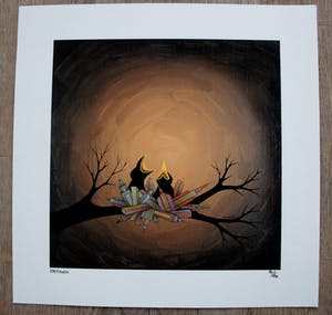 Dadara - zeefdruk: Skyscraper nest kopen? Bied vanaf 100!