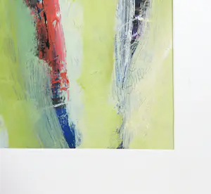 Catherine Megens - Acryl op papier, Abstracte figuur (Groot) kopen? Bied vanaf 60!
