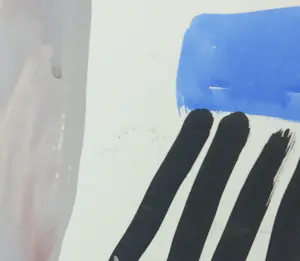 Floor van Keulen - Gouache op papier bevestigd op doek, Zonder titel - Ingelijst (Zeer groot) kopen? Bied vanaf 250!