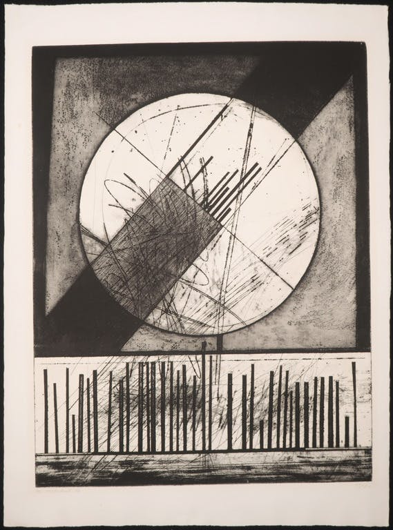 Ko Oosterkerk - Ko Oosterkerk: Ets, Zonder titel kopen? Bied vanaf 40!