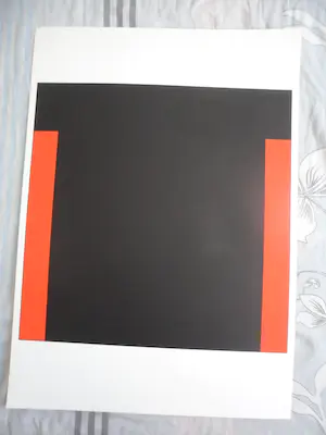 Esto Stobinski - Geometrisch abstract, zeefdruk kopen? Bied vanaf 35!