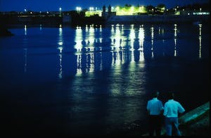 Paul Huf - Foto, Nightview - Ingelijst kopen? Bied vanaf 1!