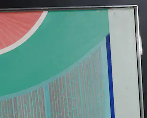 Piet Franz - Olieverf op doek, Lumière pénétrante - Ingelijst (Groot) kopen? Bied vanaf 1!