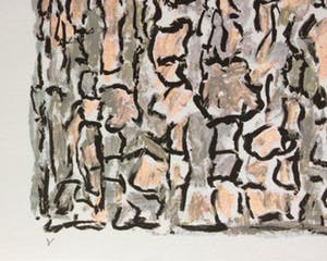 Jan Wolkers - zeefdruk uit 1993 - Winterbeelden. kopen? Bied vanaf 175!