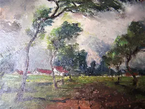 Achille Lammens - Landschap in Vlaanderen kopen? Bied vanaf 40!