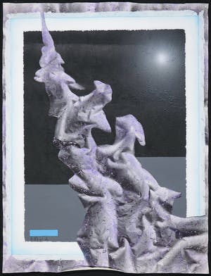 Vincent Mengin-Lecreult - Gemengde techniek op doek, Zonder titel kopen? Bied vanaf 1!