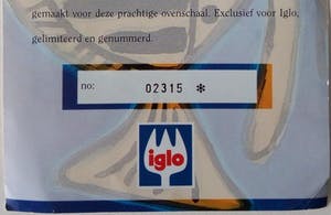 Corneille - IGLO ovenschaal met Certificaat van Echtheid - genummerd - 1999 kopen? Bied vanaf 60!