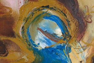 Han Sterk - Olieverf op paneel, Z.T. Compositie met figuren - Ingelijst (Zeer groot) kopen? Bied vanaf 1!
