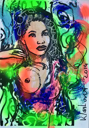 Peter Klashorst - Naked Beauty verkocht voor € 69!