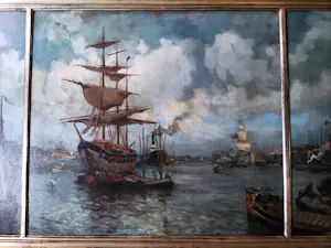 Martin van Waning - Havengezicht kopen? Bied vanaf 1200!