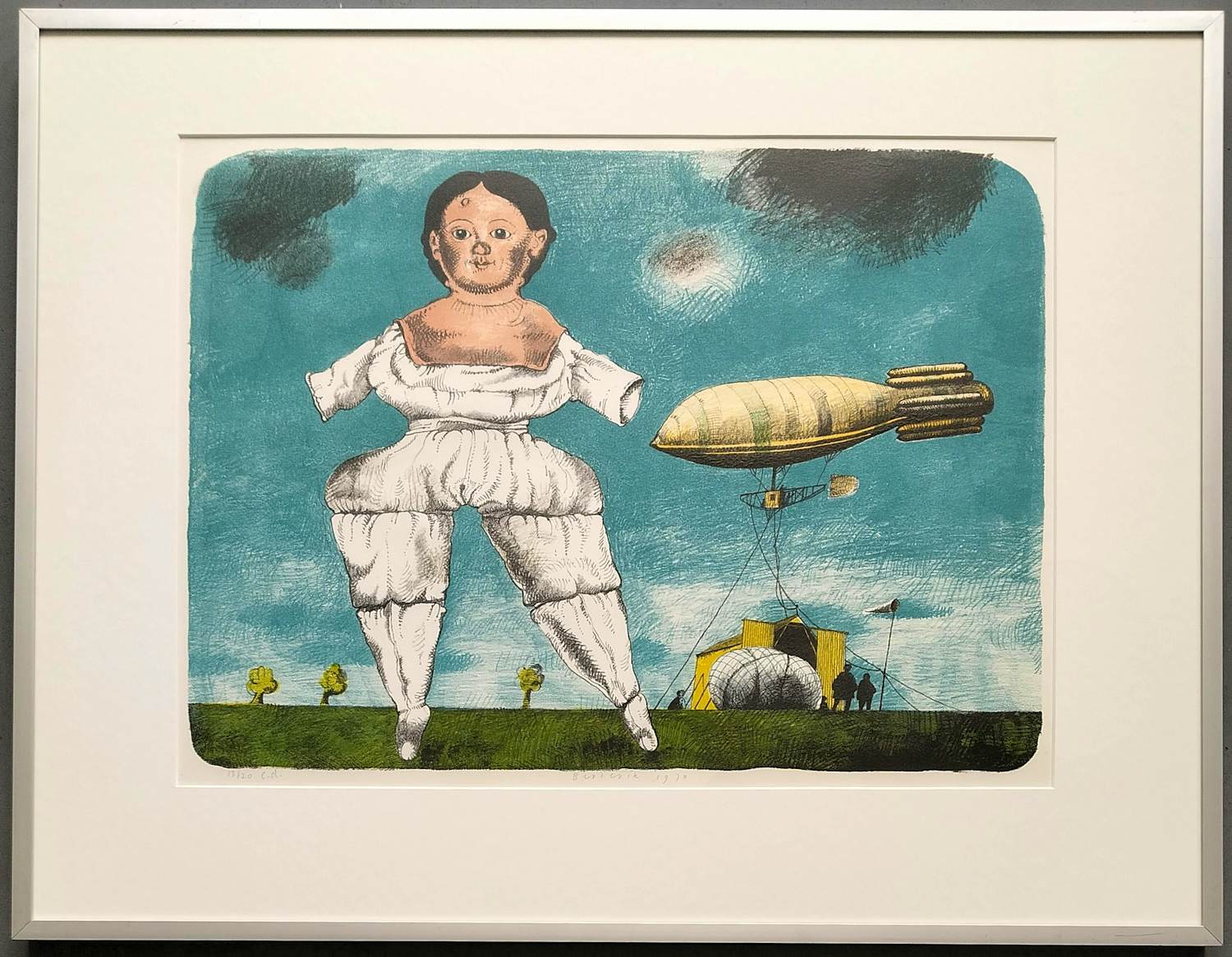 Herman Berserik - ingelijste gesigneerde litho kopen? Bied vanaf 149!
