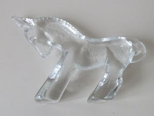 Kosta Boda - Presse papier 'Donkey' Zoo Line Series ontwerp Erik Höglund kopen? Bied vanaf 1!