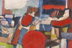 Ruud Cornelisse - Olieverf op doek, Vrouwen kopen? Bied vanaf 80!